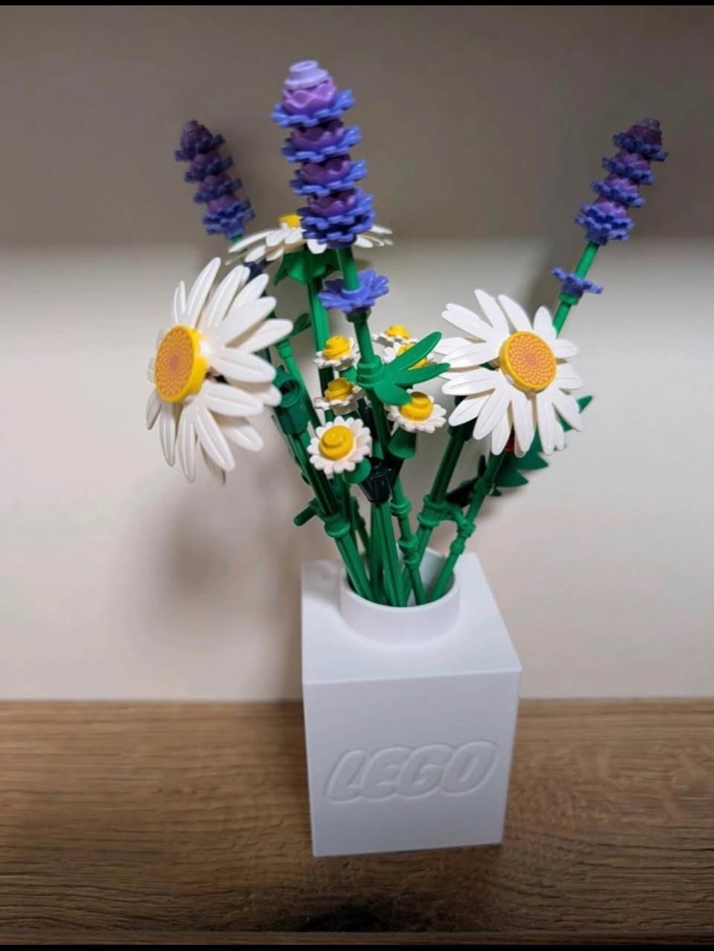 Lego Floral Vase
